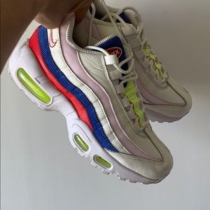 Nike air max’s unique color way.
